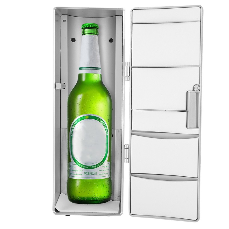 Portable USB Mini Fridge Freezer Refrigerator Cooler and Warmer For