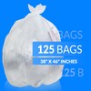 Reli. SuperValue 40-45 Gallon Trash Bags Heavy Duty | 125