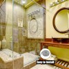 Shower Bottom Waterproof Door Rubber Sweep Trim Black Seal for