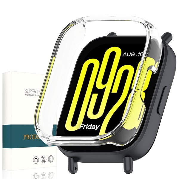 PRODELI For Redmi Watch 5 Lite Case, Shockproof, PC Material,