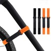 SANNIX 4 Pcs Reusable Bike Wheel Strap Adjustable Bike Wheel