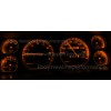 Newlineperformanceled Amber Cluster LED Bulb Kit for Jeep Cherokee XJ