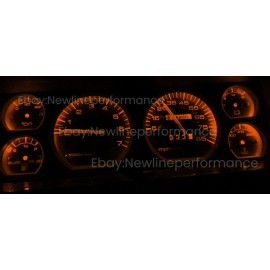 Newlineperformanceled Amber Cluster LED Bulb Kit for Jeep Cherokee XJ 1991-1996