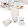 48Pcs Eid Mubarak Paper Cups Eid Mubarak Style Disposable Sturdy