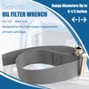Abode Oil Filter Strap Wrench Removal Tool for With Diameters