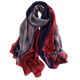 YMXHHB Fashion Scarves Scarf Silk Feeling Scarves Long Lightweight Sunscreen Shawls for Women (Y29)