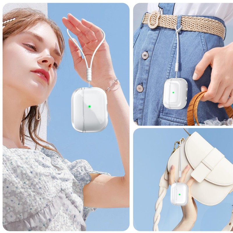 MHYALUDO Airpods Pro 2nd Gen / 1st Generation Case Cover,