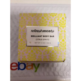 Refreshments Brilliant Body Bar • Citrus Spritz • 5 Oz New in dented box