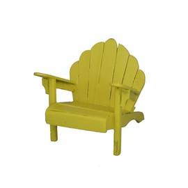 jeremie Miniature Adirondack Chair - Fairy Garden Decor