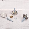uxcell 12 Pcs Screw Covers Caps, 304 Stainless Steel Mirror