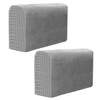FAVOMOTO Armrest Covers, 2 Pieces Sofa Armrest Covers, Adjustable, Stretch