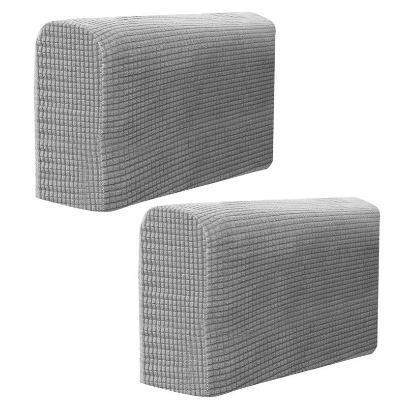 FAVOMOTO Armrest Covers, 2 Pieces Sofa Armrest Covers, Adjustable, Stretch
