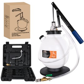 GOOACC Transmission Fluid Pump Kit 7.5L Automotive Manual Oil Pump Extractor ATF Refill Dispenser Transfer Pump with 15 ATF Filler Adapters 2Gal Oil Filling Filler System Fluid Extractor Pump Tool Kit