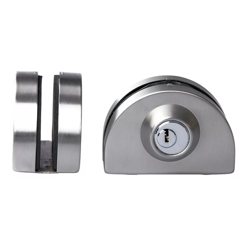 SLNXA Cerradura de Doble Cara para Puertas de Cristal Sin