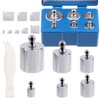Mardatt 18 Pcs Precision Scale Calibration Weight Set10m to 500mg,