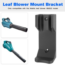 Leaf Blower Wall Mount for Makita 18V Model XBU03Z Leaf Blower Wall Mounted Holder Storage Hook Bracket with Included Hardware
