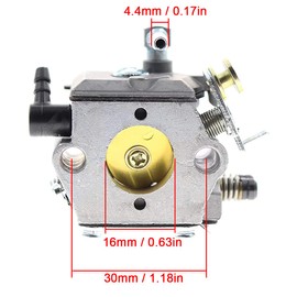ZAMDOE Carburetor Replacement for Stihl 028 028AV 028 Super Chainsaw, Replaces for Walbro #WT-16B, for Tillotson #HU-40, with Gasket Air Filter Fuel Line Filter