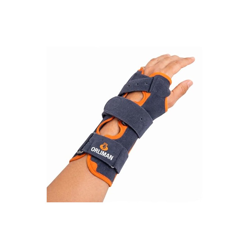 Orliman Medically Approved Immobilising Wrist Support With Palm Splint -