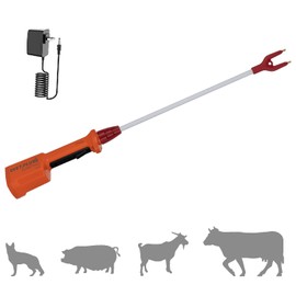 Rechargeable Livestock Prod Waterproof Cattle Prod for Cow, Dog Safety Animal prod with Flexible Shaft Length 33", Total Length 43 1/2 inch