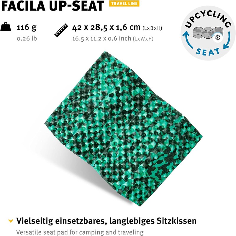 Wechsel Facila UpSeat Thermal Seat Cushion Outdoor Cushion Camping Cushion