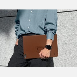 DUEDUE Case Compatible with Acer Iconia Tab P10 10.4 inch Tablet case, Folding Stand with Pencil Holder Protective Leather Case for Acer Iconia Tab P10 Brown