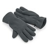Beechfield B298R Recycled Fleece Gloves - Steel Grey L/XL