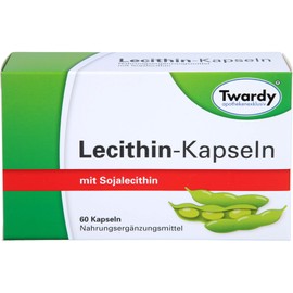 Twardy Lecithin Capsules, Pack of 60 Capsules