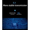 Vbestlife Auriculares con Traductor de Idiomas, Compatible con 144 Idiomas