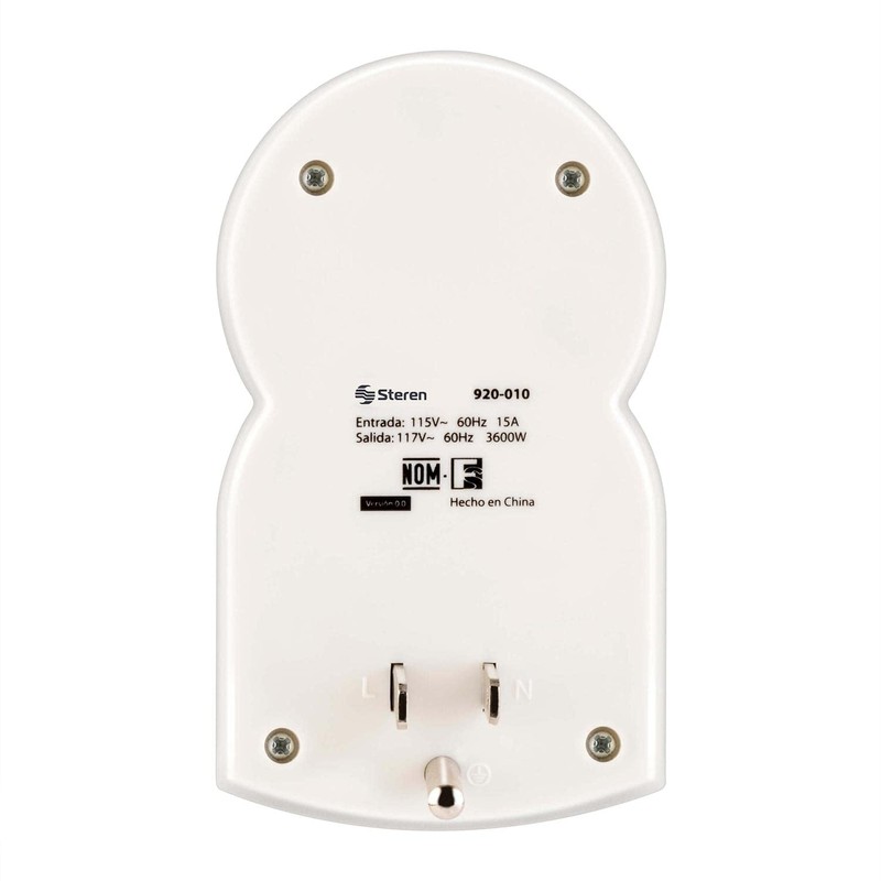 Steren Protector contra variaciones y picos de voltaje de 3