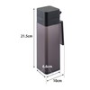 Yamazaki 1518 Condiment Bottle with Lid, Black, W 2.6 x