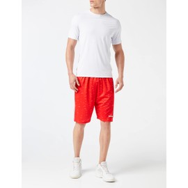 Vichy-Clermont J.A Vichy-Clermont 2019-2020 Unisex Outdoor Basketball Shorts, unisex, SHORT_EXT_VICHY, red, M