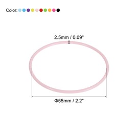 PATIKIL Silicone Jelly Bracelets, 100 Pack Rainbow Glow Rubber Bracelets 80s Neon Stretchy Wristband for Party Favor Adults Teen Sports Team Games, 10Color