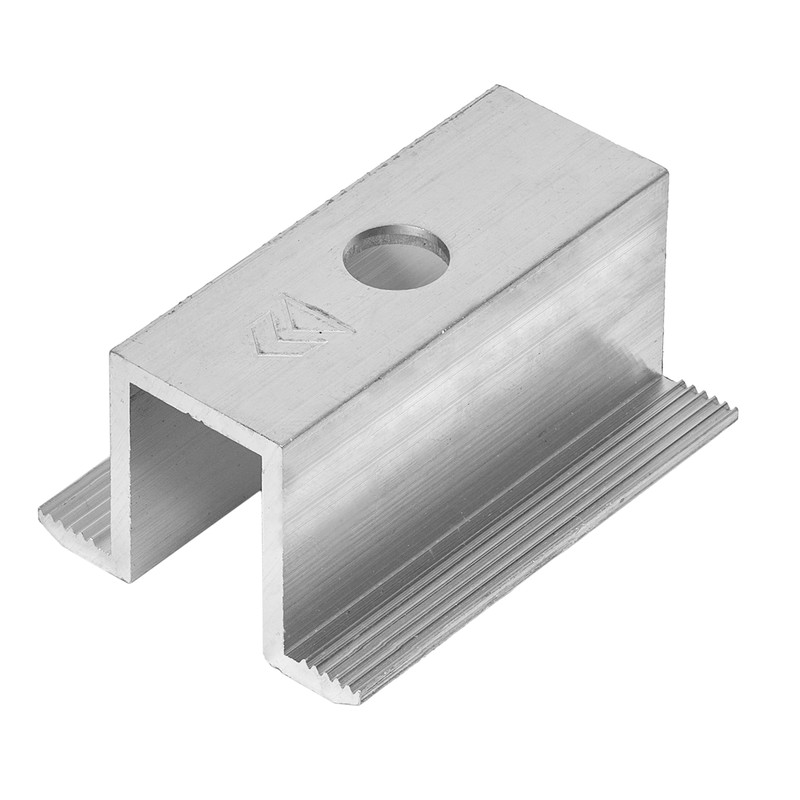 6 Pack Solar Panel Center Clamp for 25-40mm Module Heights