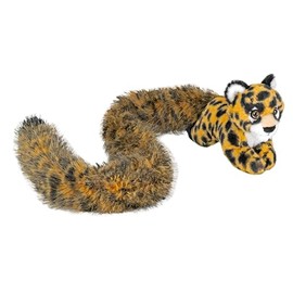 Wild Republic Tailkins Cheetah, Stuffed Animal, 40 inch, Plush Toy, Fill is Spun Recycled Water Bottles