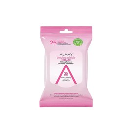 Almay 2X Almay Micellar Makeup Remover Cleansing Towelettes, 25 Ct, LOT OF 2