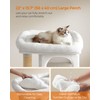 Feandrea Cat Tree, 33.1-Inch Cat Tower, L, Cat Condo for