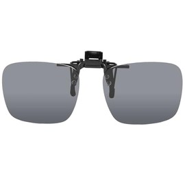 BEZLIT 30599 Clip On Glasses Attachment Un-Polarised, black