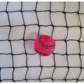 Goodwin Netting Baseball Softball Batting Cage Netting Black Square Nylon 2" #18 Nylon 80' x 3'
