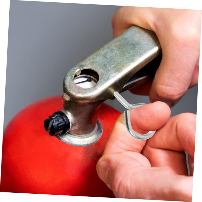 Yardenfun 10pcs Fire Extinguisher Latch Fire Equipment Pull Pin Fire