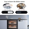 Dishwasher Magnet Clean Dirty Sign, Easy-Read Slider with Large Bold