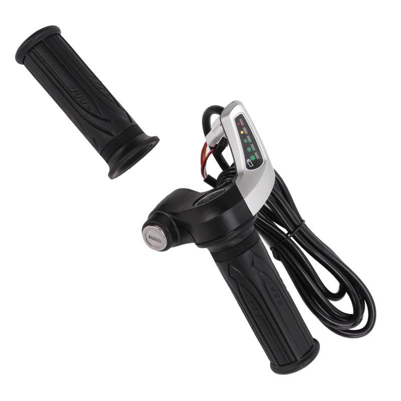 1 Pair Electric Bike Throttle Grip Universal Electric Scooter Wire