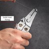 Cliqkwen 2023 Multifunction Wire Plier Tool,Wire Stripping Pliers Steel Spring