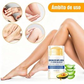 2025 Nuevo Crema Hidratante para Pies, Repara e Hidrata los Pies Secos y Agrietados, Exfoliating Moisturizing Foot Ointment, 40 ml (1)