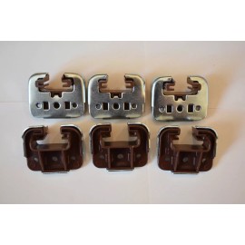 Legacy, Others, Pulaski, Vaughan Bassett 6x Kenlin Rite-Trak I Drawer Guide Glide & Metal Support w/ Screws - Fast!