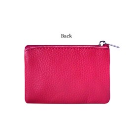 ACBSUSU Women Long Leather Travel Wallet with RFID Shield, large wallet/Clutch/Phone Wallet T-W-1 (Rose Red-2)