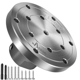 Wood Lathe Steel Faceplate 4",Faceplate for Wood Lathe,Lathe Face Plate Fit for 1-1/4" x 8TPI Spindle with Screwchuck