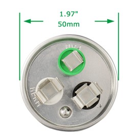 SIGANDG 35/5 uF 35+5 MFD 370V or 440V CBB65 Dual Run Start Round Capacitor 35 5 uF MFD 370 440 Volt VAC for Condenser Straight Cool or Heat Pump Air Conditioner