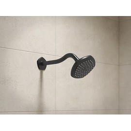 KOHLER 27050-G-2MB Occasion 5" Single-Function Showerhead, Single-Spray Shower Head, 1 Spray Setting, 1.75 GPM, Vibrant Brushed Moderne Brass