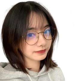 Feisedy B1246 Women's Sunglasses, Date Glasses, UV400, UV Protection, Discoloration Lenses, Metal Frame, Fashion, Non-Polarized, Black