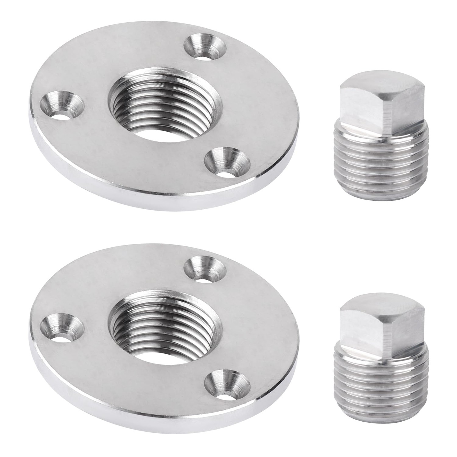 Stainless Steel Boat Drain Plug Kit Boat Plug Kit 1/2